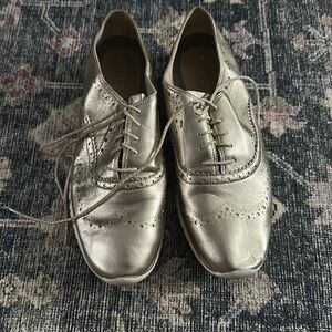 Cole Haan gold zero grand shoes